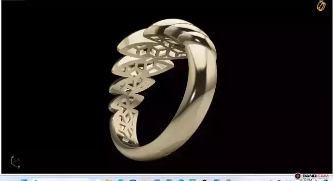 Goldsmith Rad Jewelry Ring Model - Badan