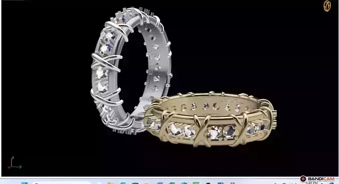 Goldsmith Rad Jewelry Ring Model - Nania