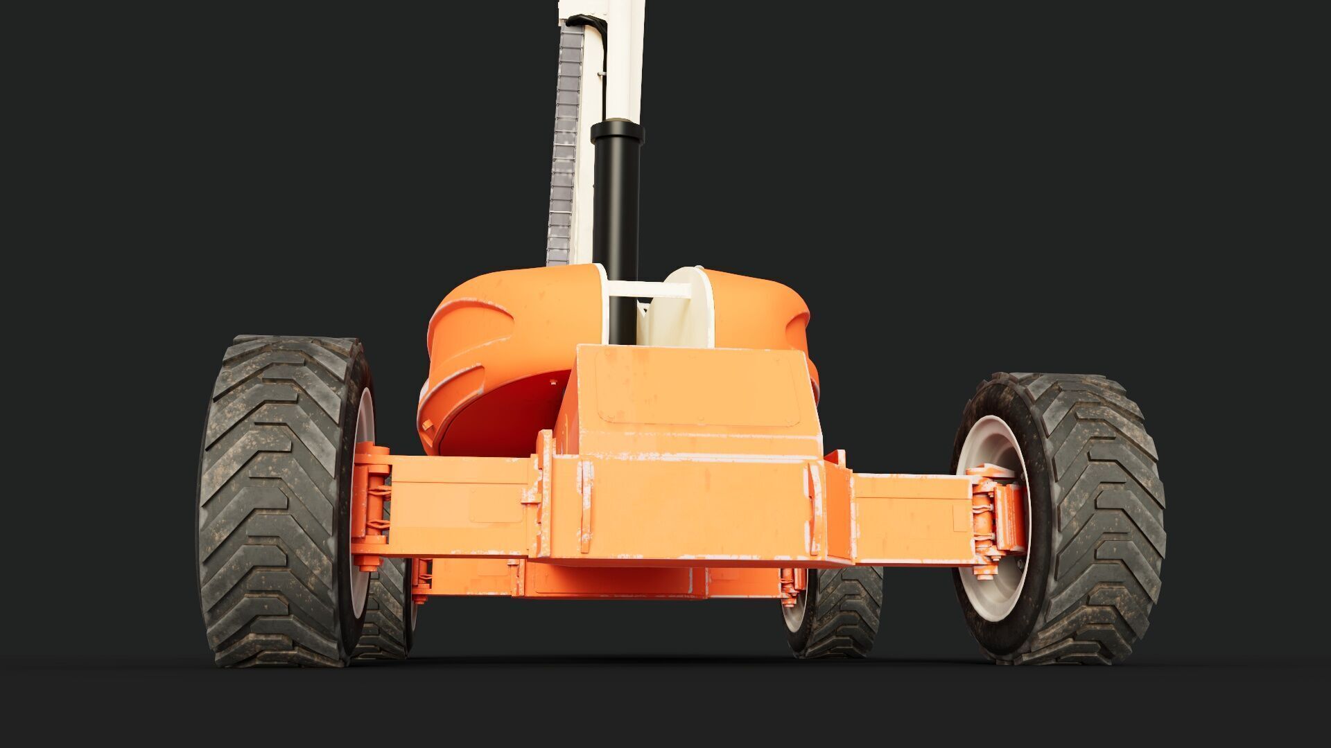 Telescopic Boom Lift 3D model_12