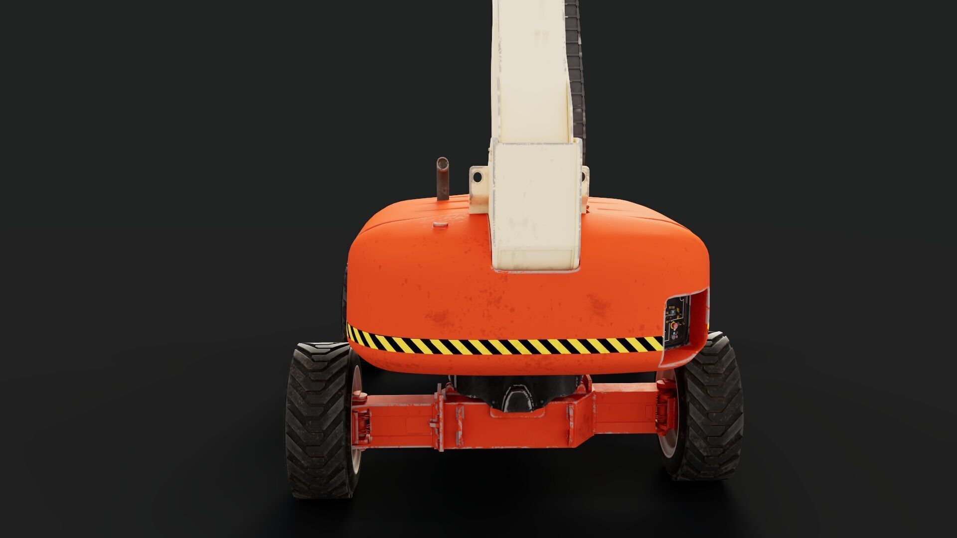 Telescopic Boom Lift 3D model_11