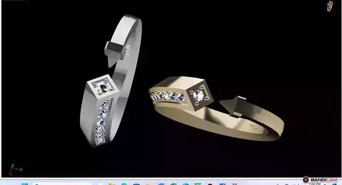 Goldsmith Rad Jewelry Ring Model - Almira