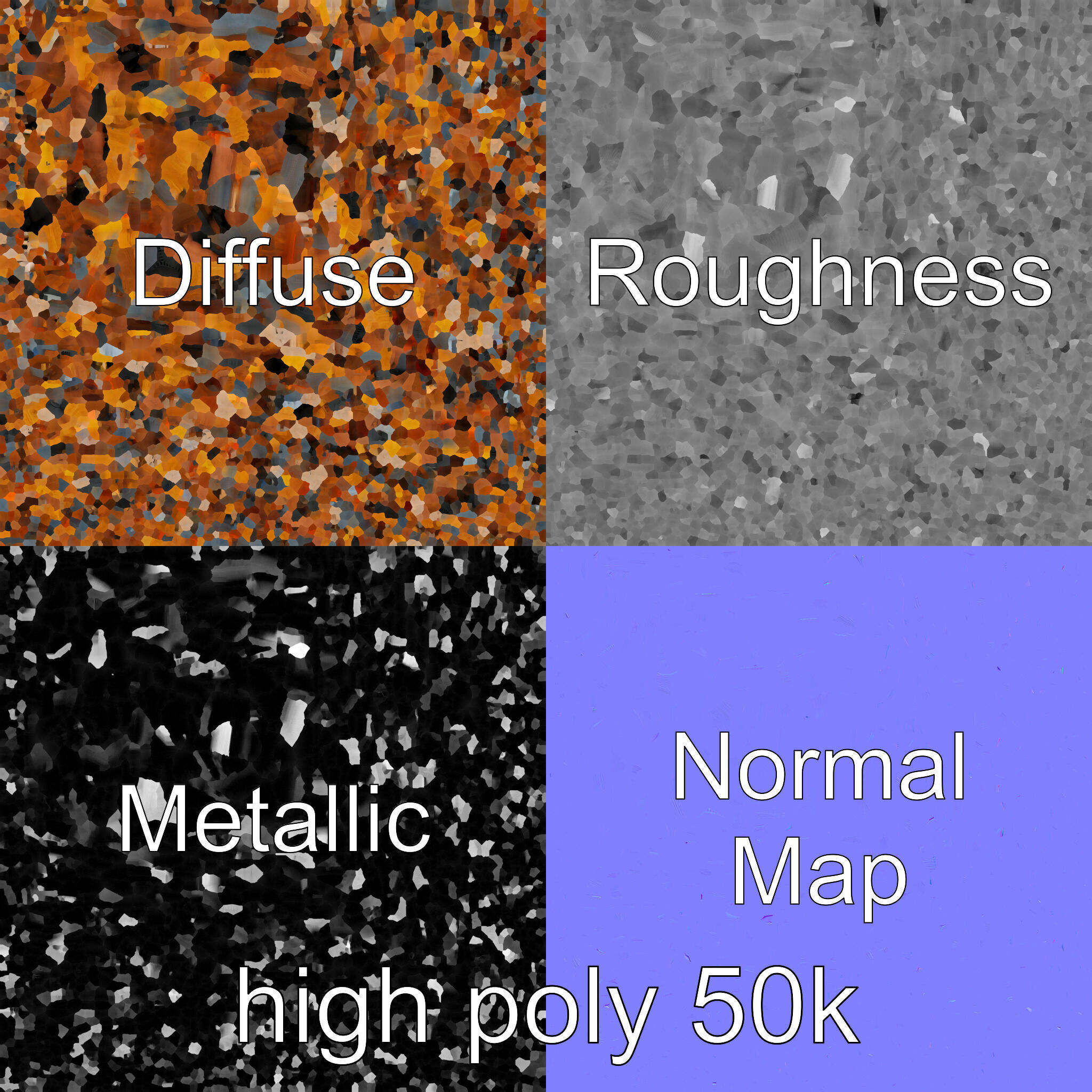 Eco-conscious Supermarket Shelf Model Pack with Reclaimed Mat... Low-poly 3D model_36