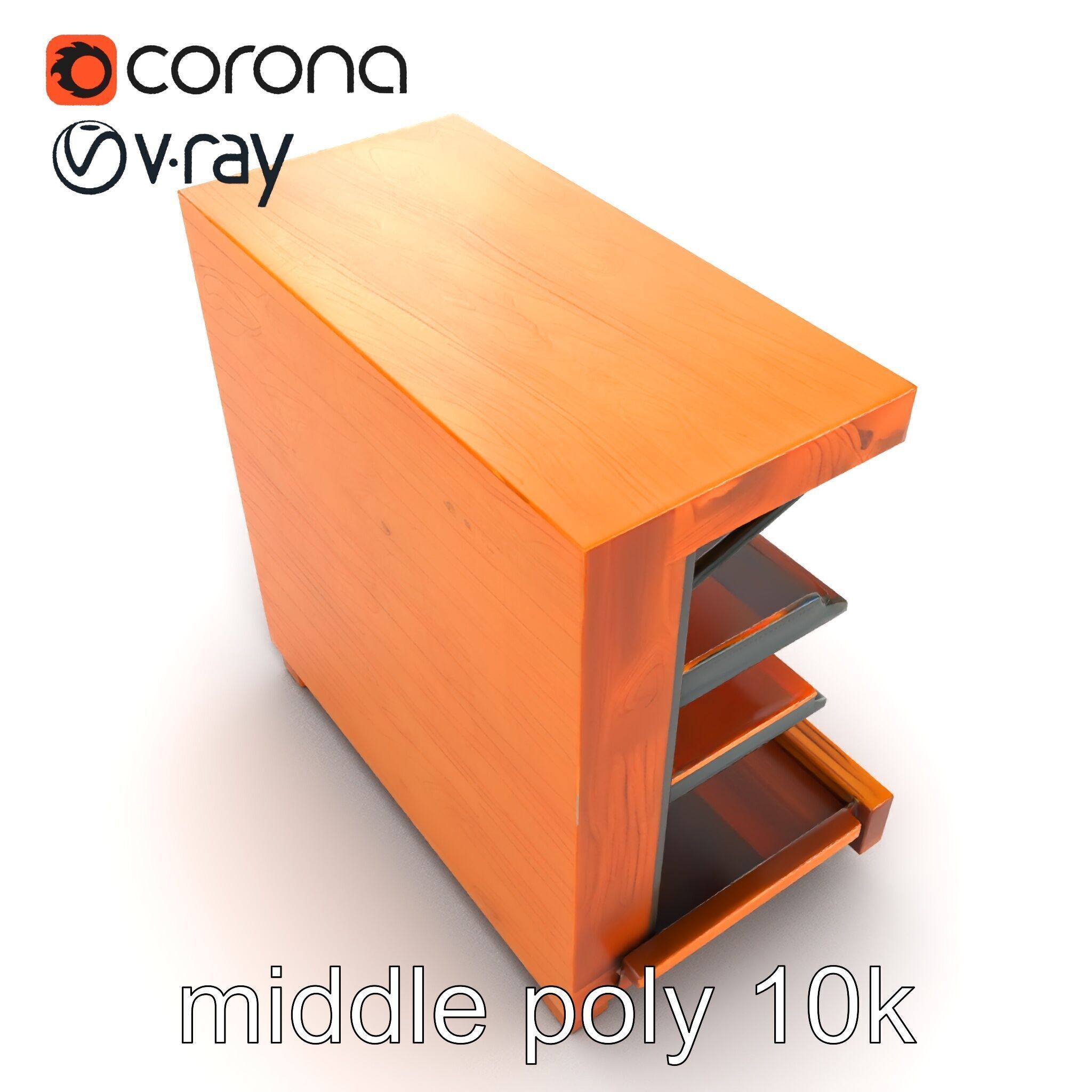 Eco-conscious Supermarket Shelf Model Pack with Reclaimed Mat... Low-poly 3D model_50