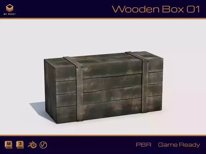 Wooden Box 01