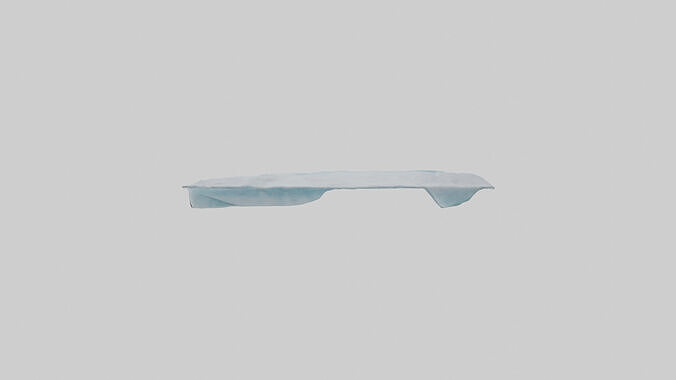 Iceberg model Low-poly 3D model