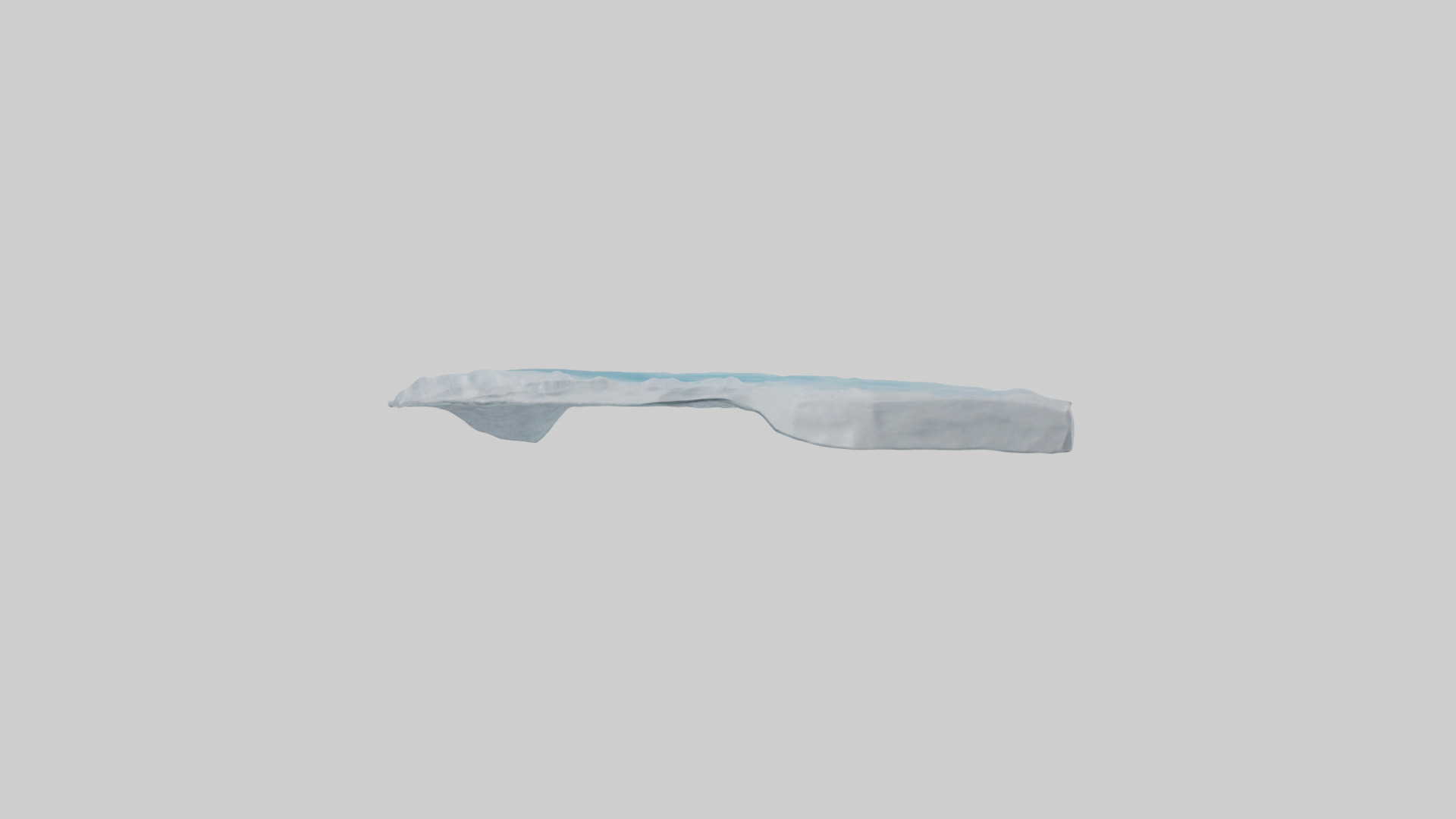 Iceberg model Low-poly 3D model_9