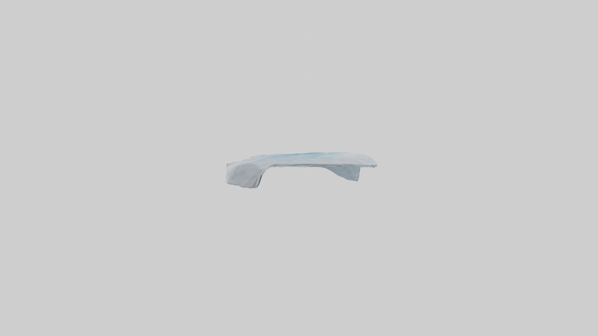 Iceberg model Low-poly 3D model_12