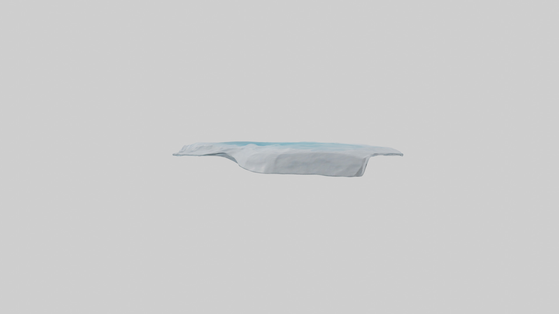 Iceberg model Low-poly 3D model_10