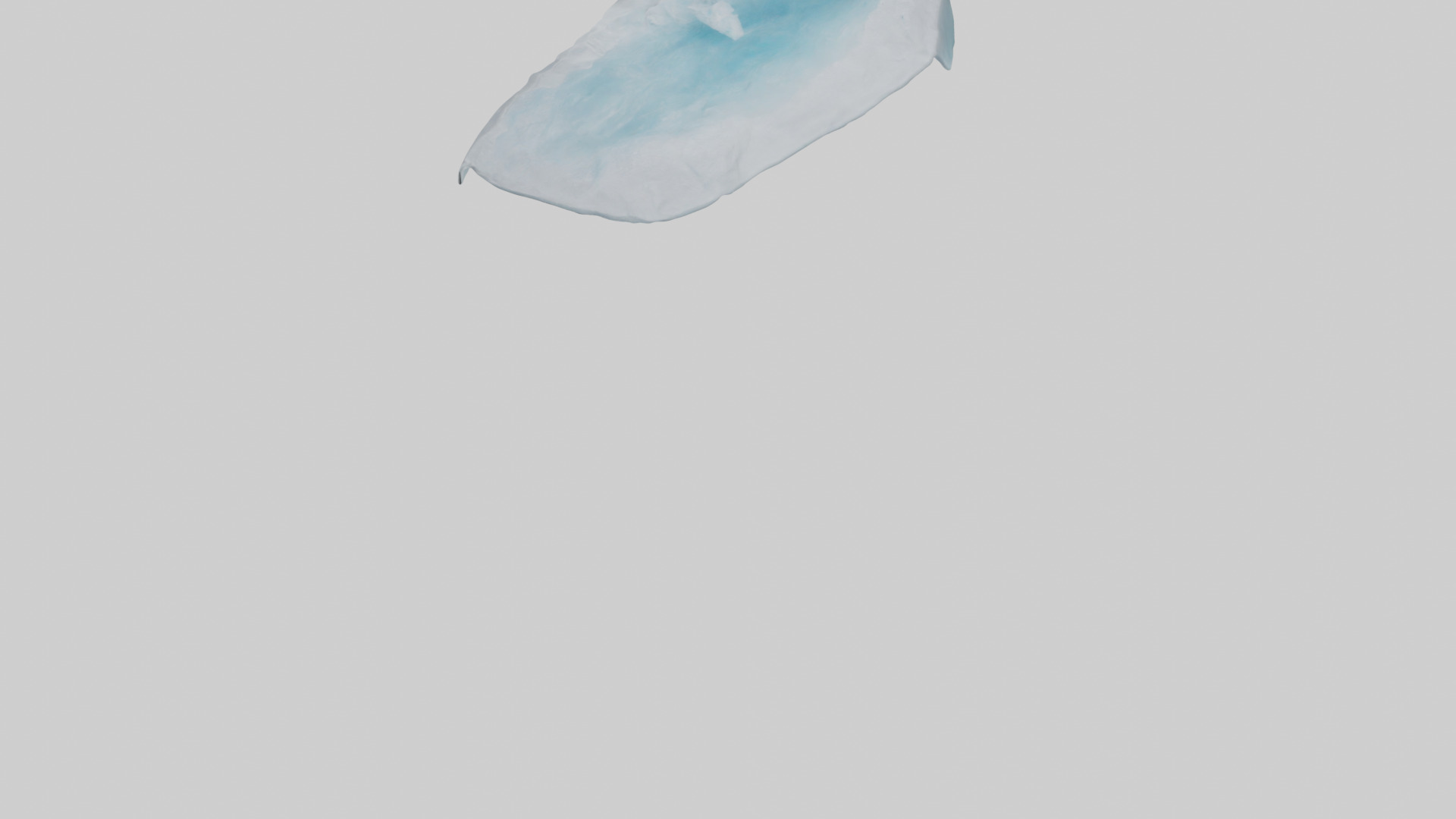Iceberg model Low-poly 3D model_3