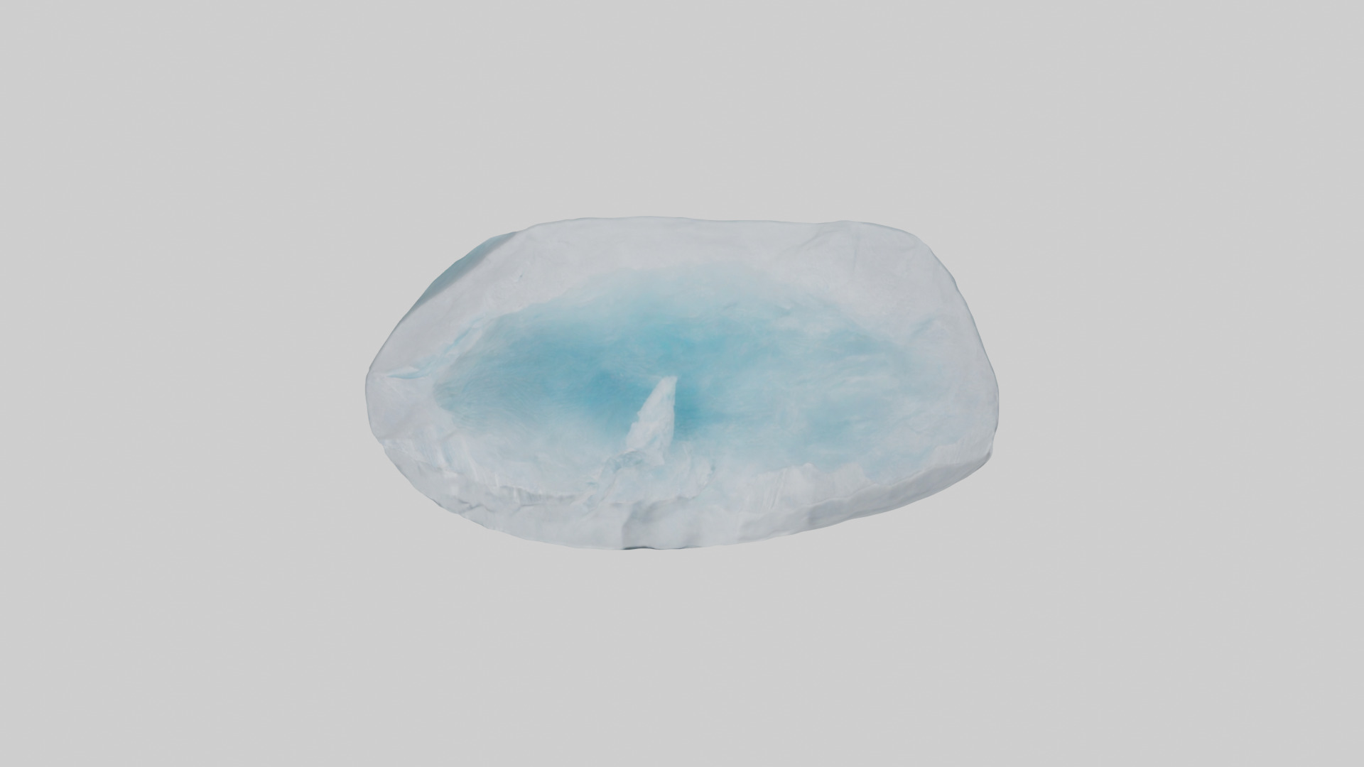 Iceberg model Low-poly 3D model_14