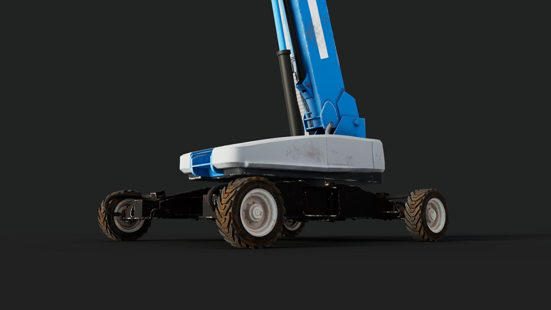 Telescopic Boom Lift 3D model_5