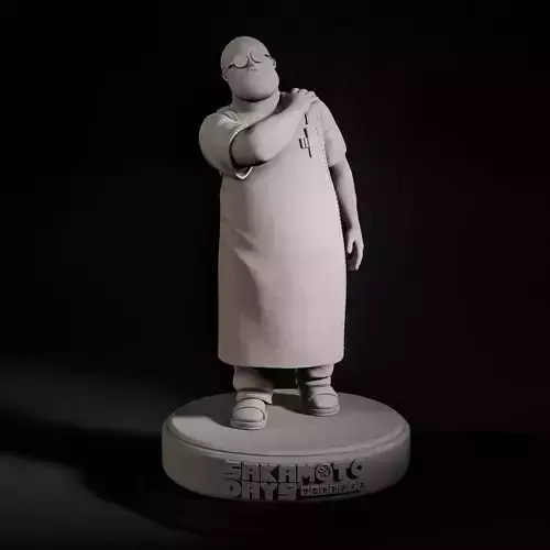 Sakamoto days 3D print model