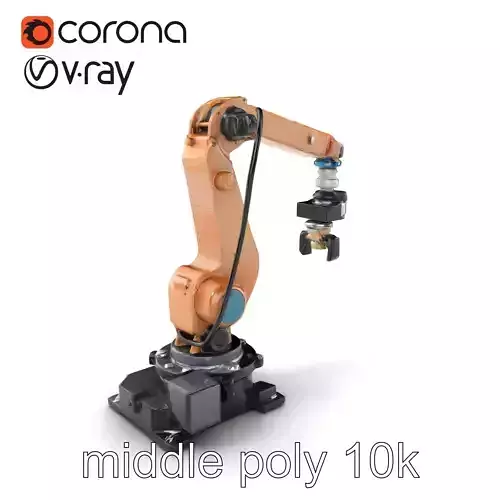 Precision Gantry Robot with Gripping End-Effector model pack