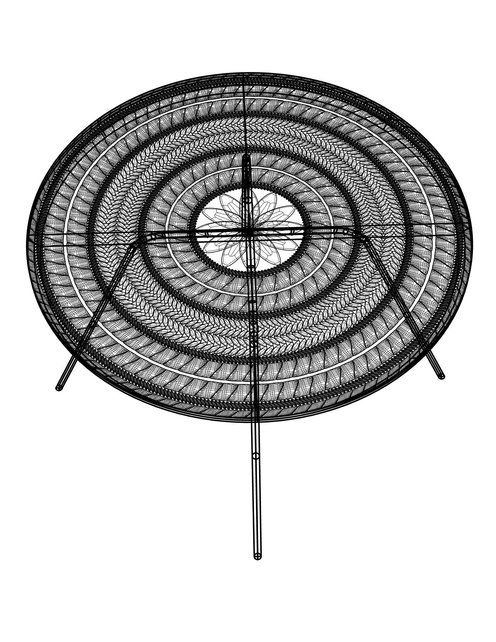 coffee table - dota 3D model_4