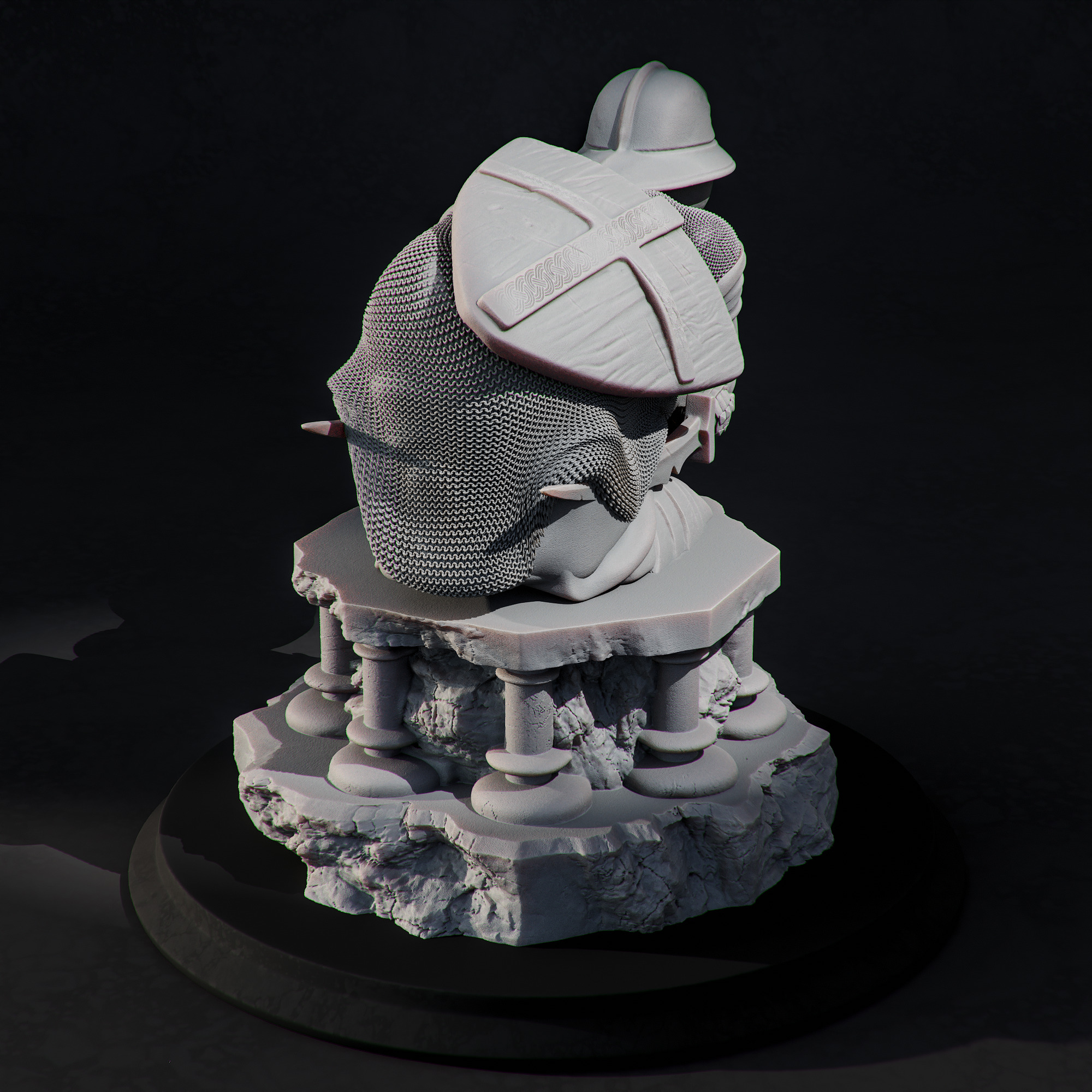Pawn Harry Potter FunArt 3D print model_2