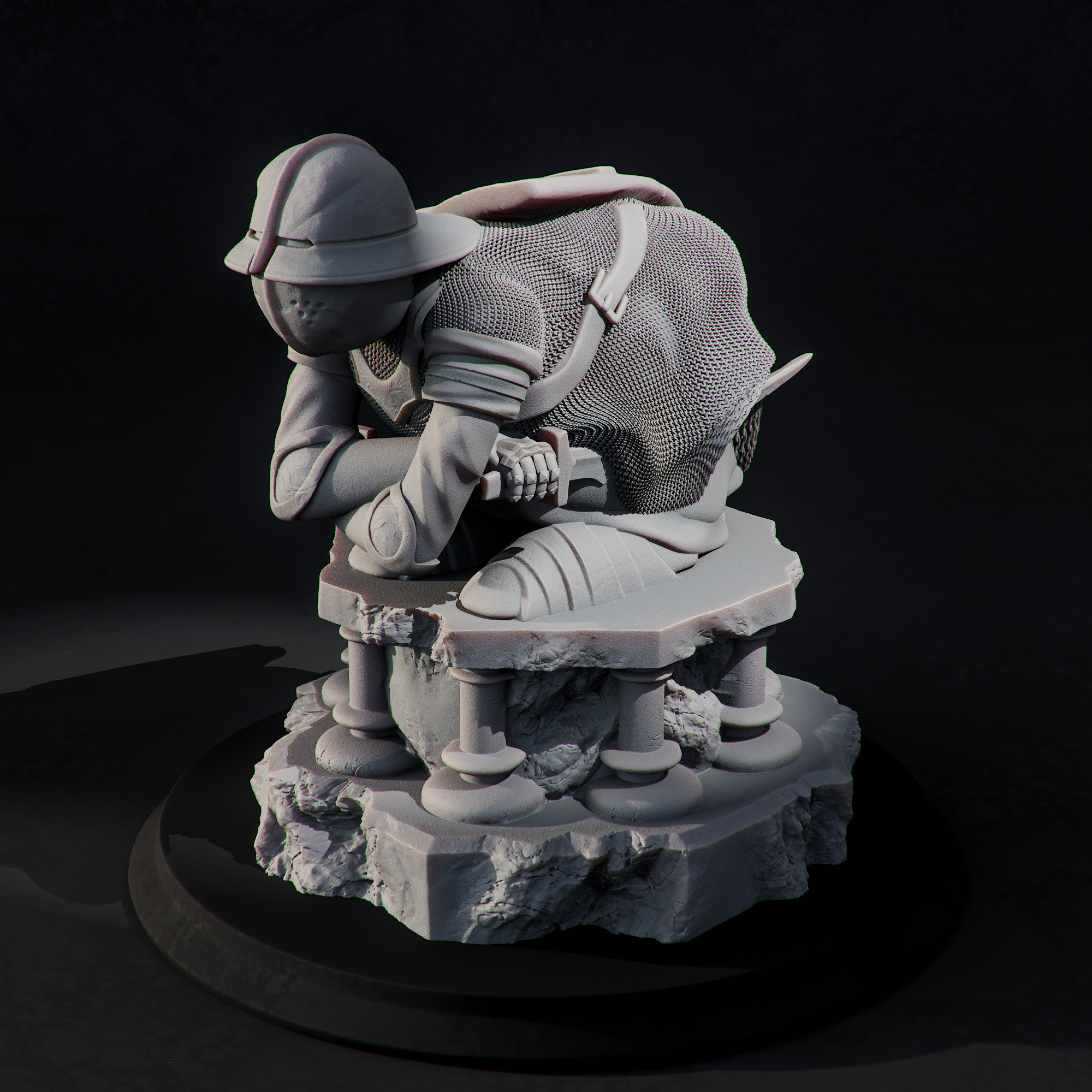 Pawn Harry Potter FunArt 3D print model_3