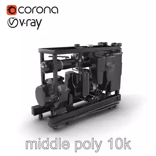 Heavy-duty Filtration Unit Modular Design model pack