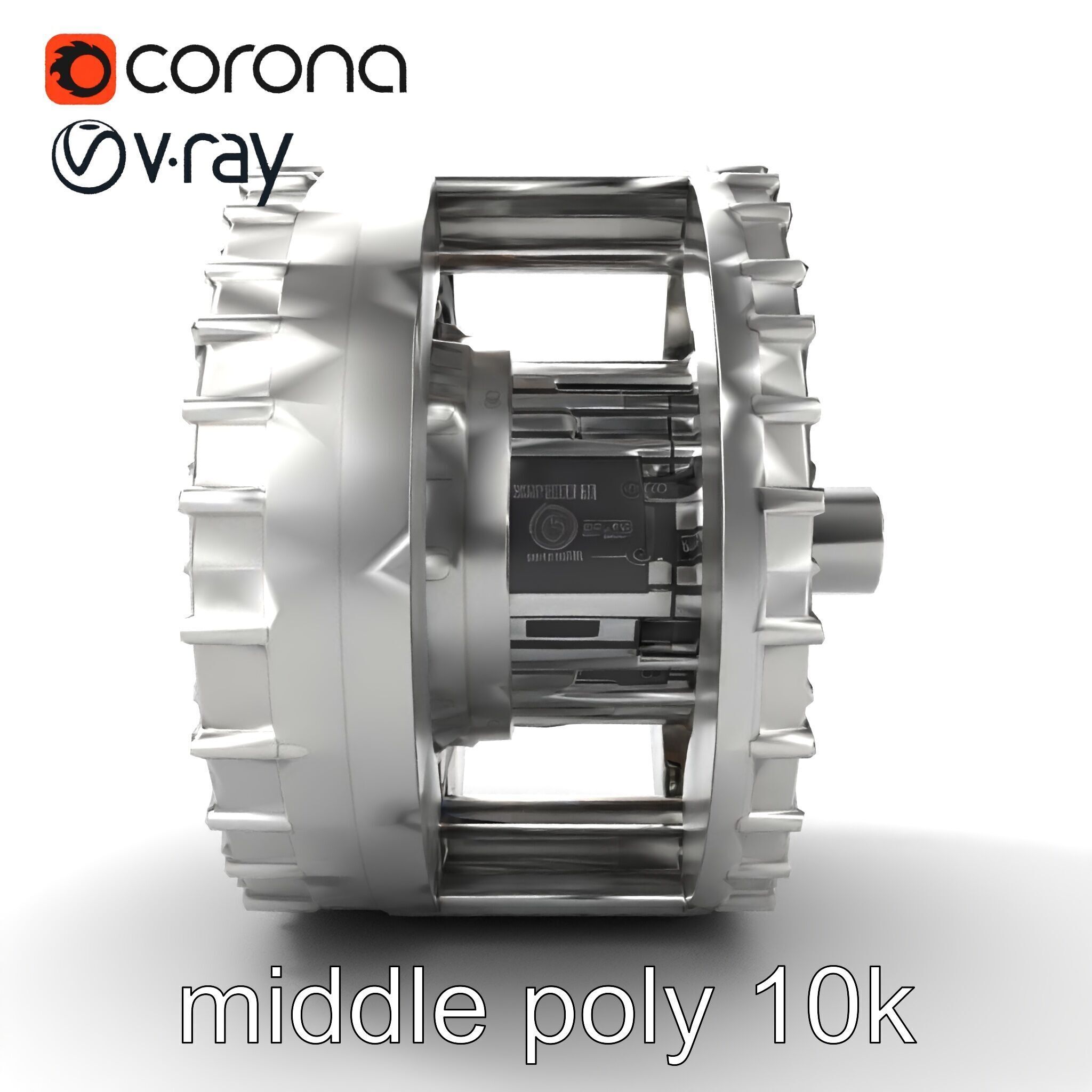 Refinement Processor Core Model Pack with Multi-Chamber Design Low-poly 3D model_14