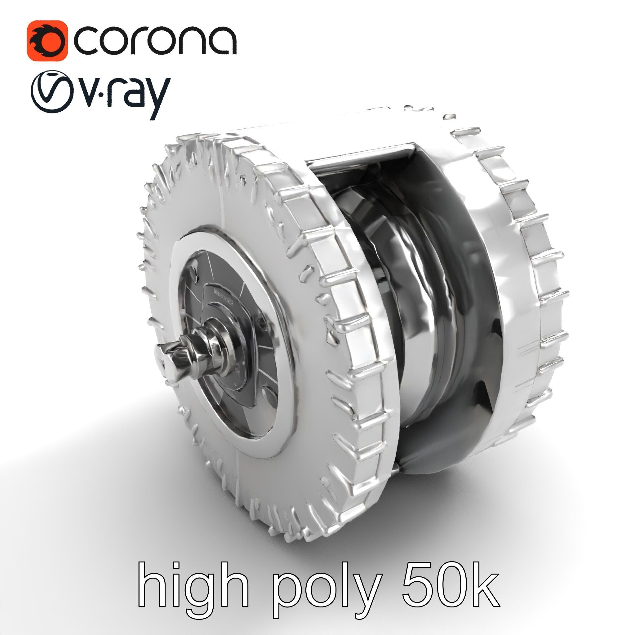 Refinement Processor Core Model Pack with Multi-Chamber Design Low-poly 3D model_9