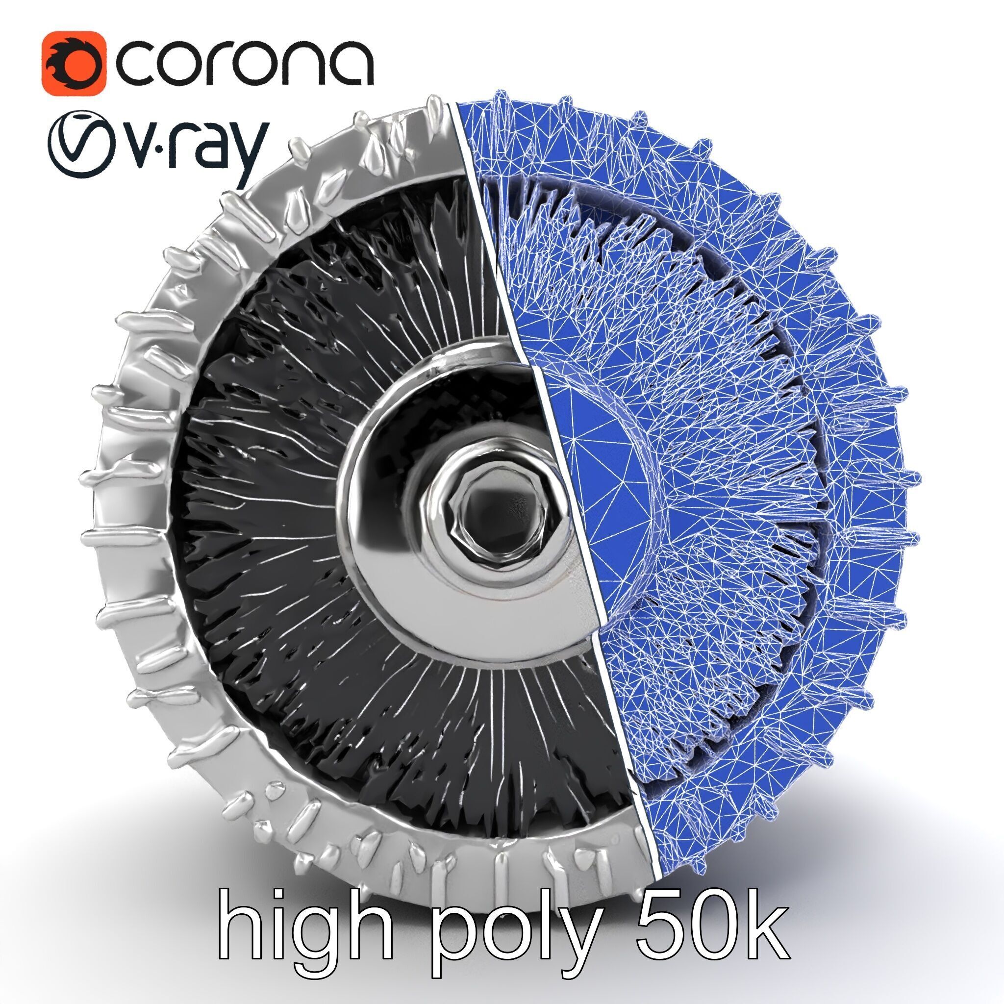 Refinement Processor Core Model Pack with Multi-Chamber Design Low-poly 3D model_26