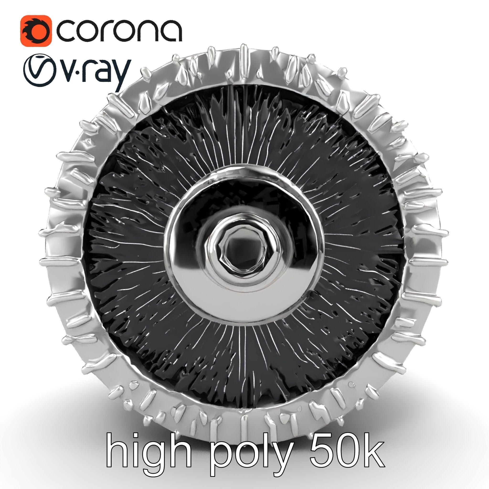 Refinement Processor Core Model Pack with Multi-Chamber Design Low-poly 3D model_16