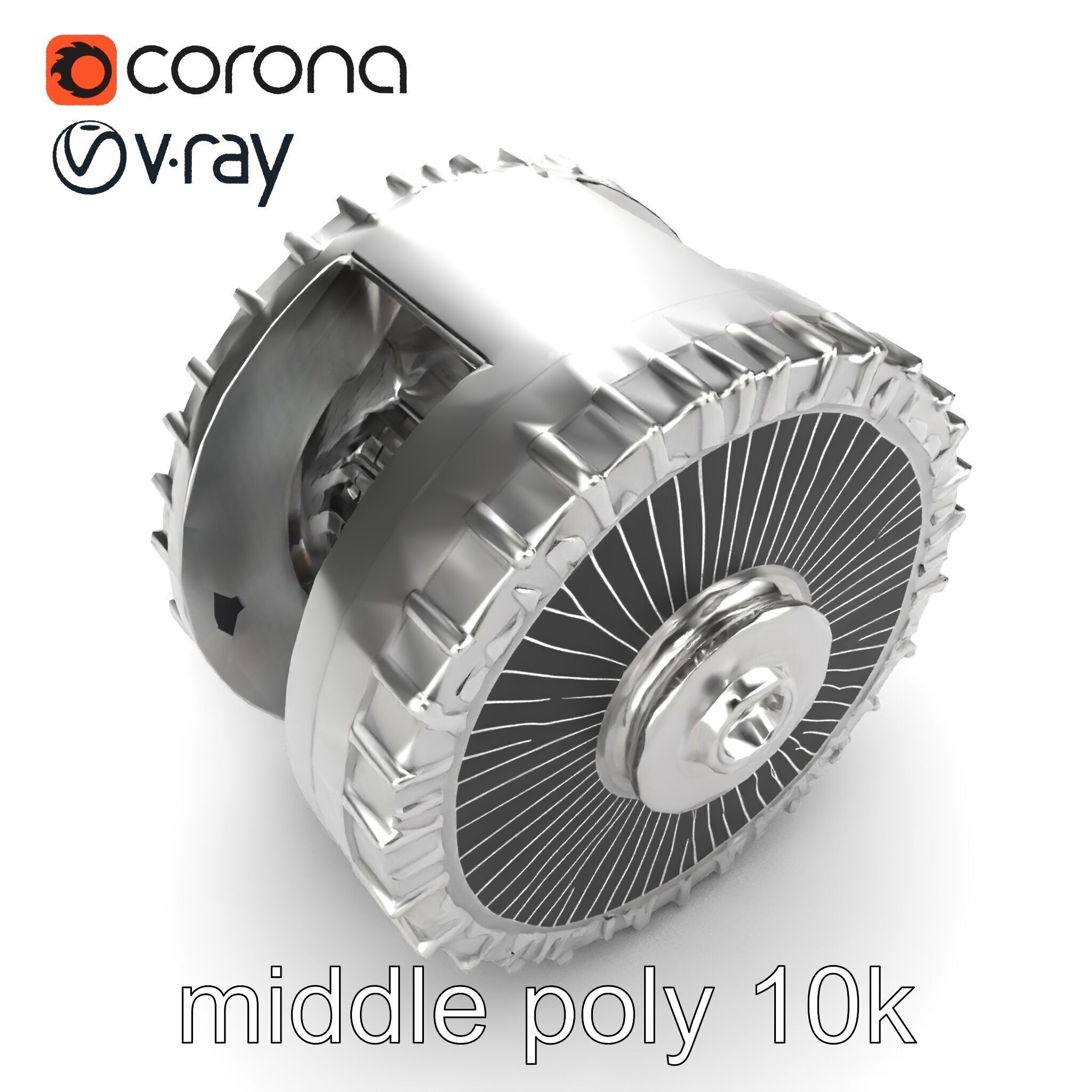 Refinement Processor Core Model Pack with Multi-Chamber Design Low-poly 3D model_27