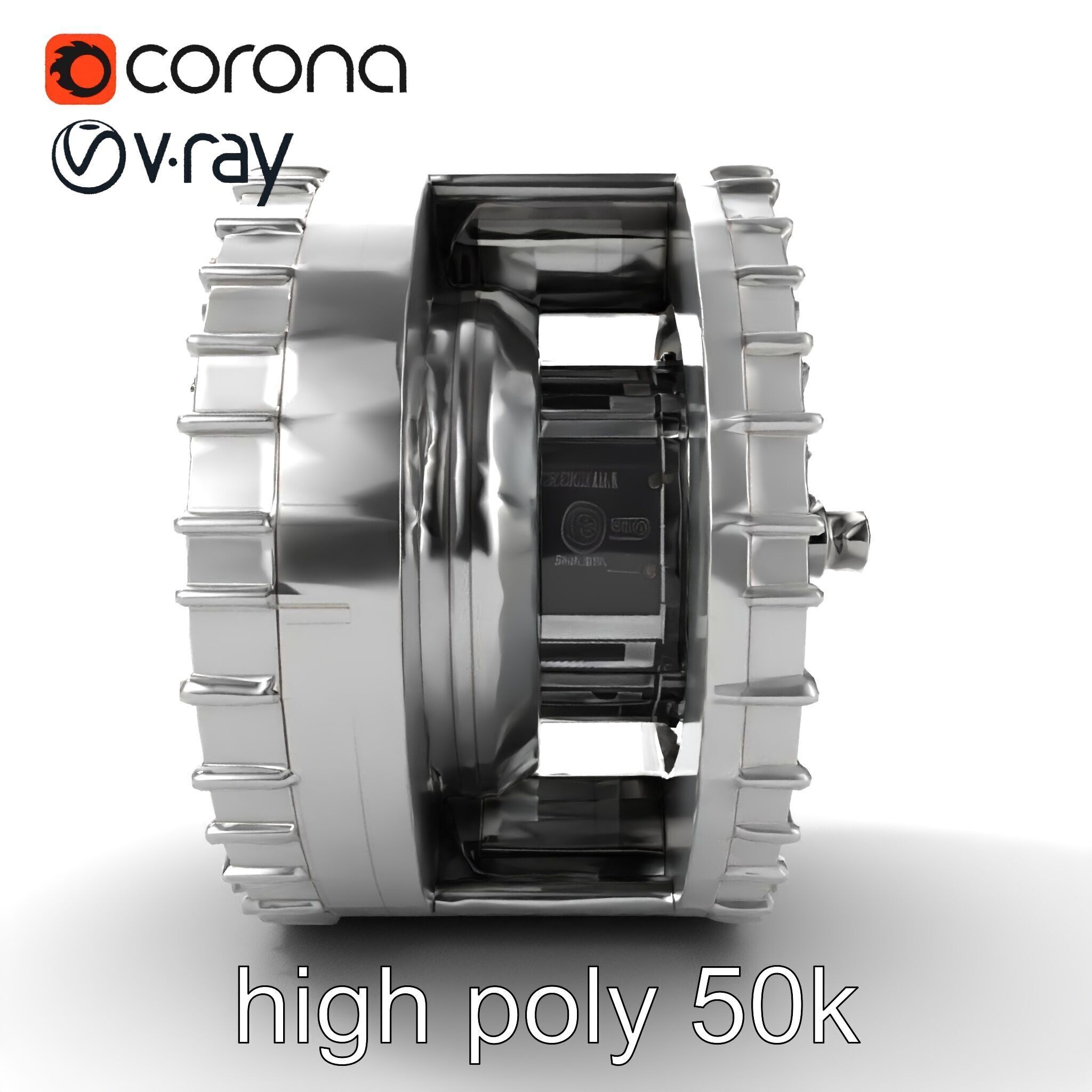 Refinement Processor Core Model Pack with Multi-Chamber Design Low-poly 3D model_15