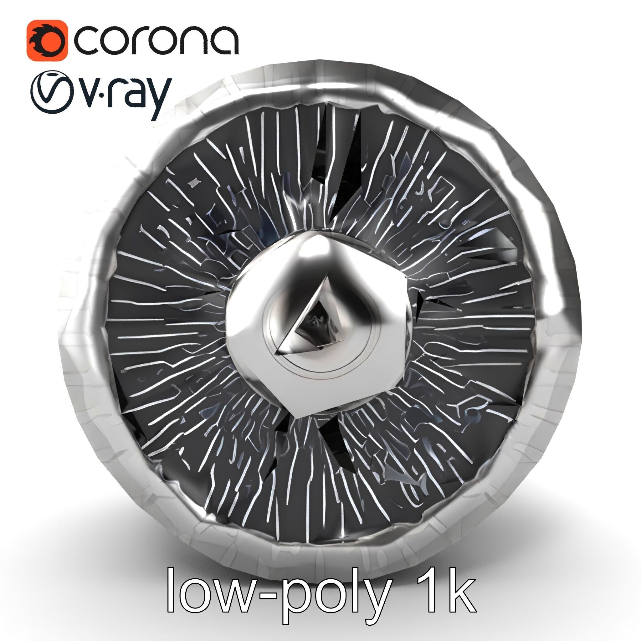 Refinement Processor Core Model Pack with Multi-Chamber Design Low-poly 3D model_21