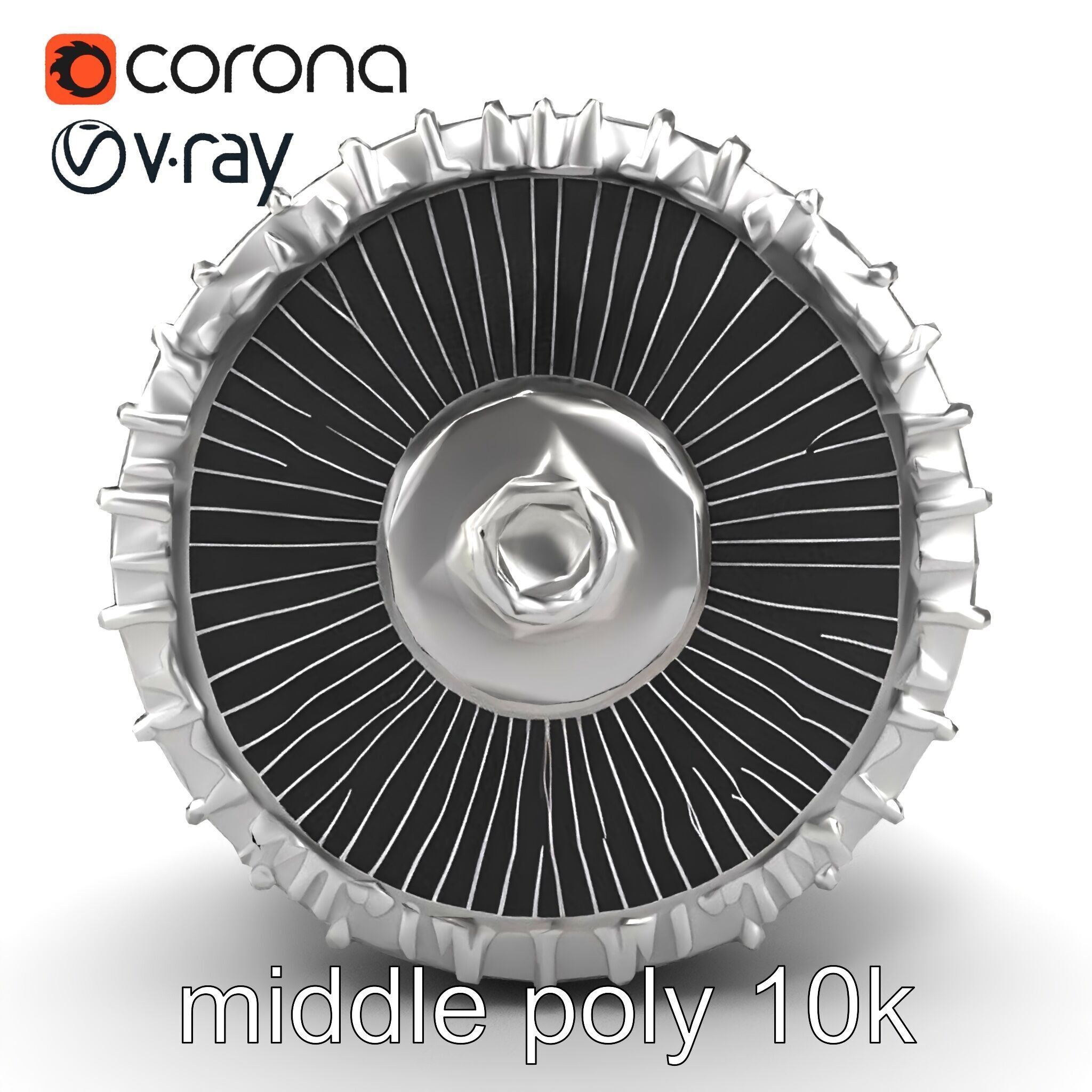 Refinement Processor Core Model Pack with Multi-Chamber Design Low-poly 3D model_23