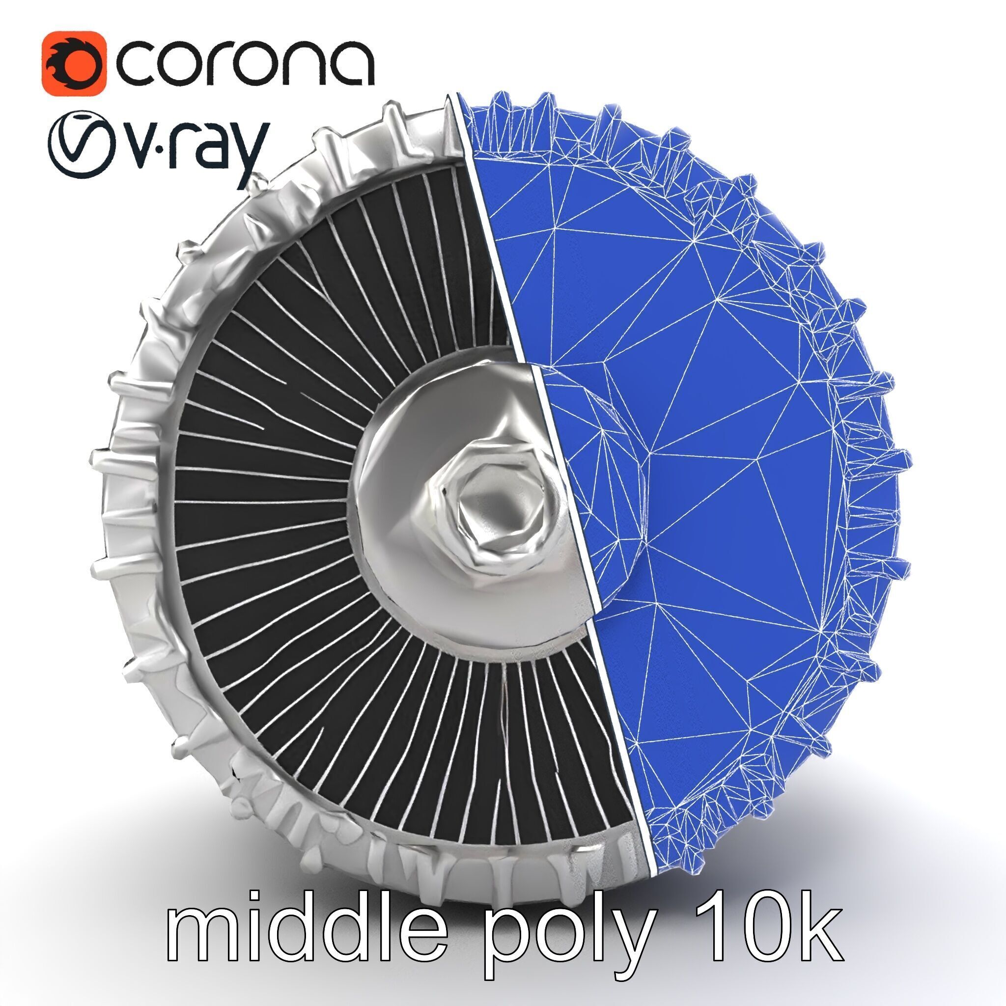 Refinement Processor Core Model Pack with Multi-Chamber Design Low-poly 3D model_17