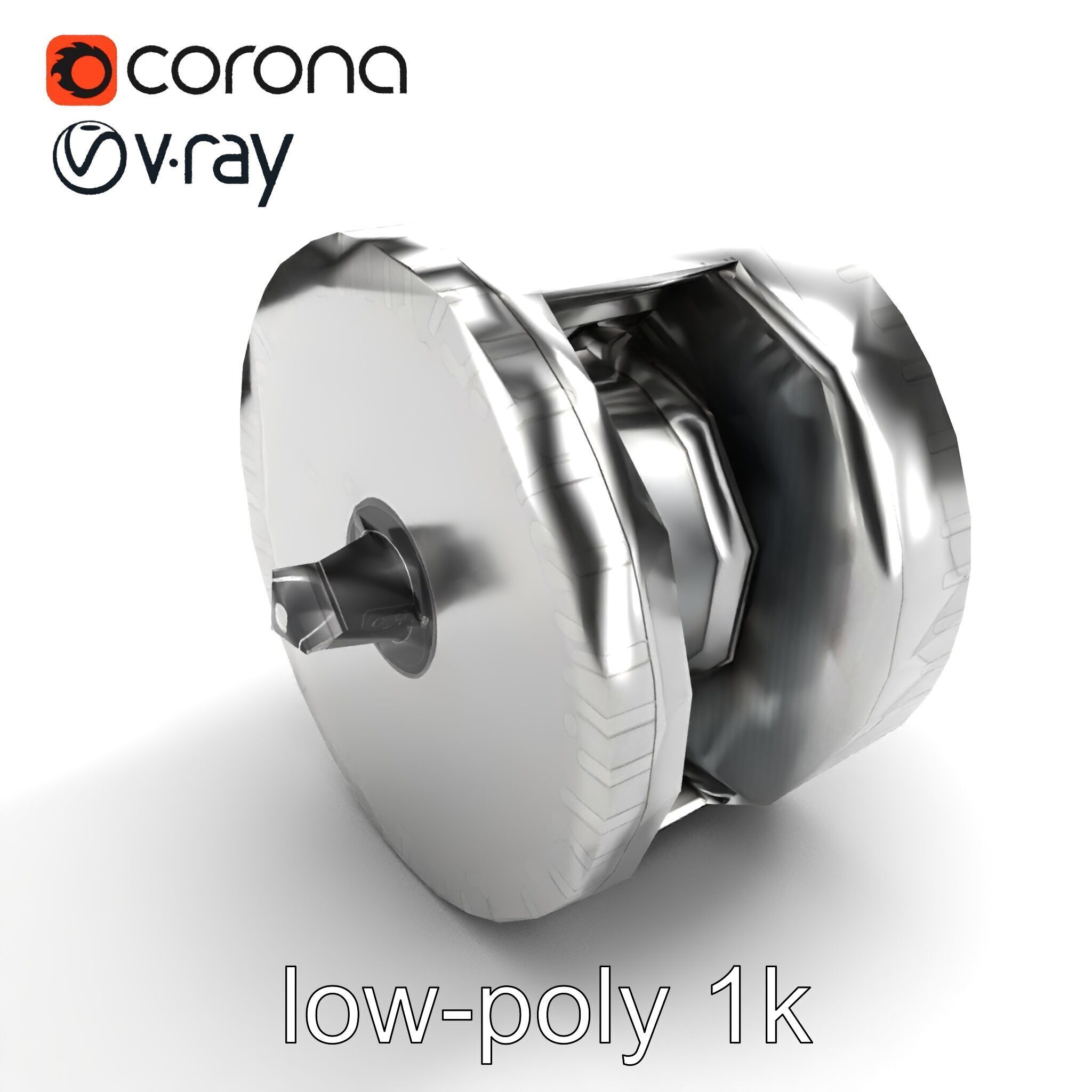 Refinement Processor Core Model Pack with Multi-Chamber Design Low-poly 3D model_8