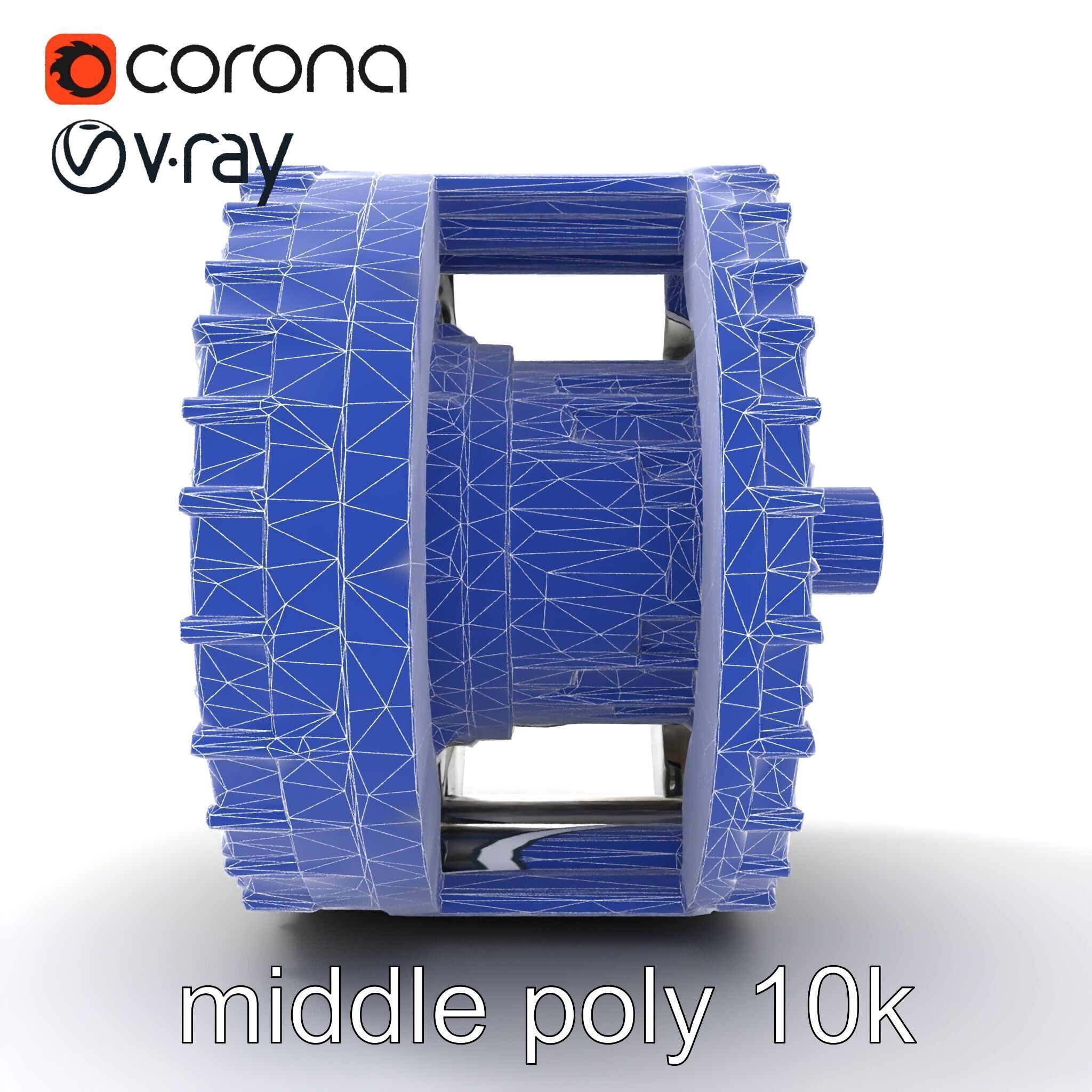 Refinement Processor Core Model Pack with Multi-Chamber Design Low-poly 3D model_30