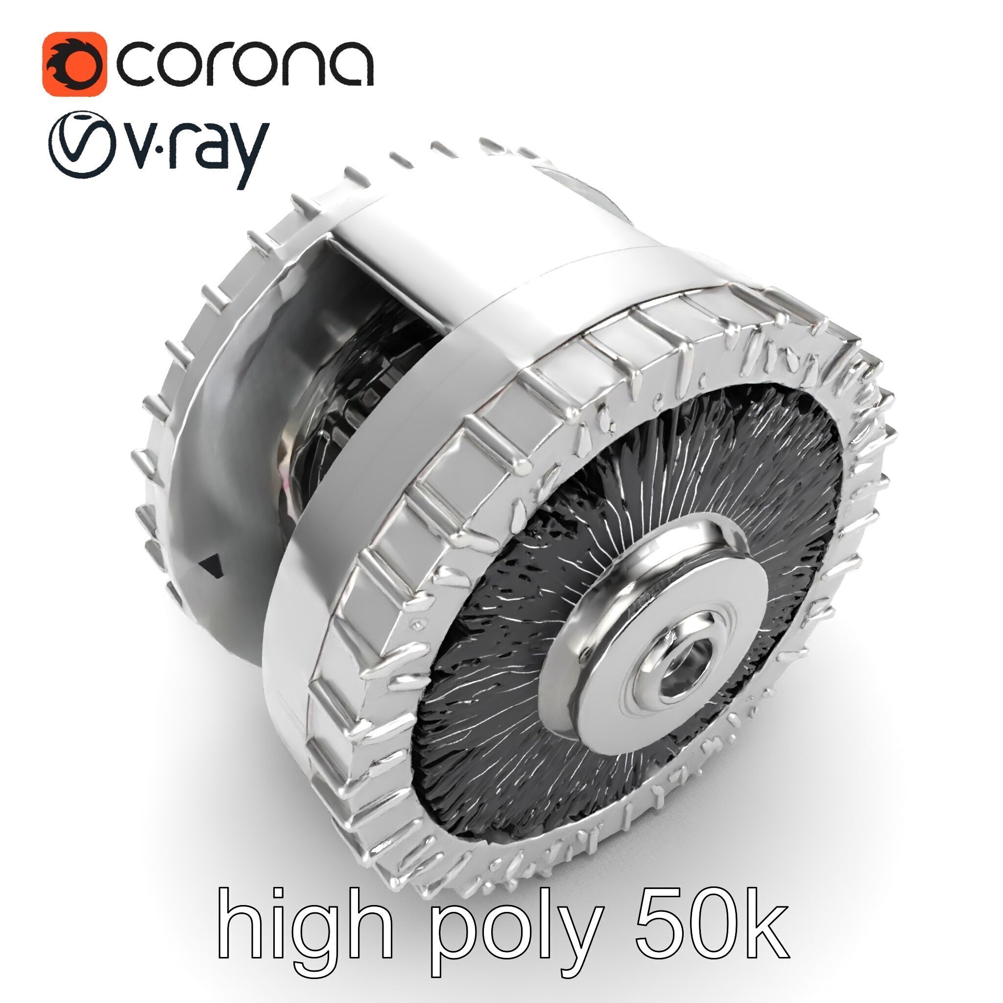 Refinement Processor Core Model Pack with Multi-Chamber Design Low-poly 3D model_12