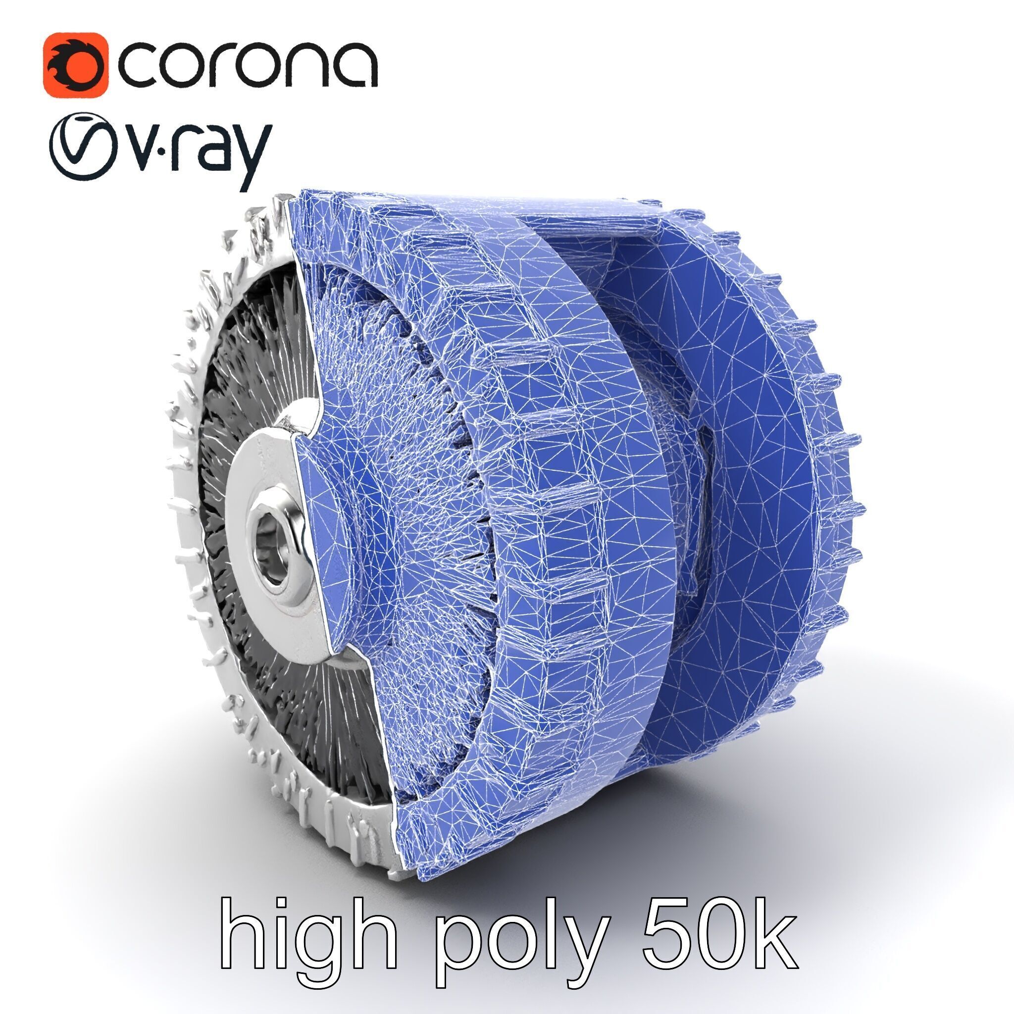 Refinement Processor Core Model Pack with Multi-Chamber Design Low-poly 3D model_1