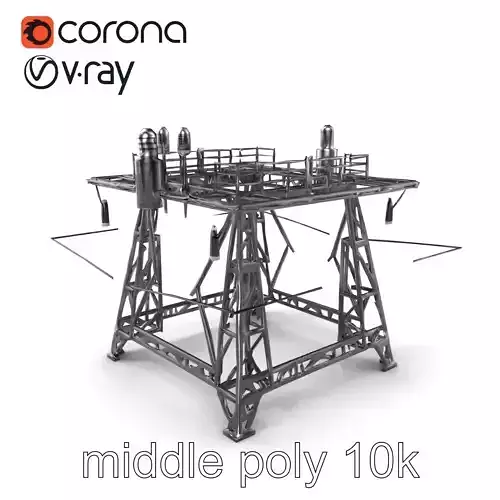 Energy Transmission Tower Lattice Structure model pack