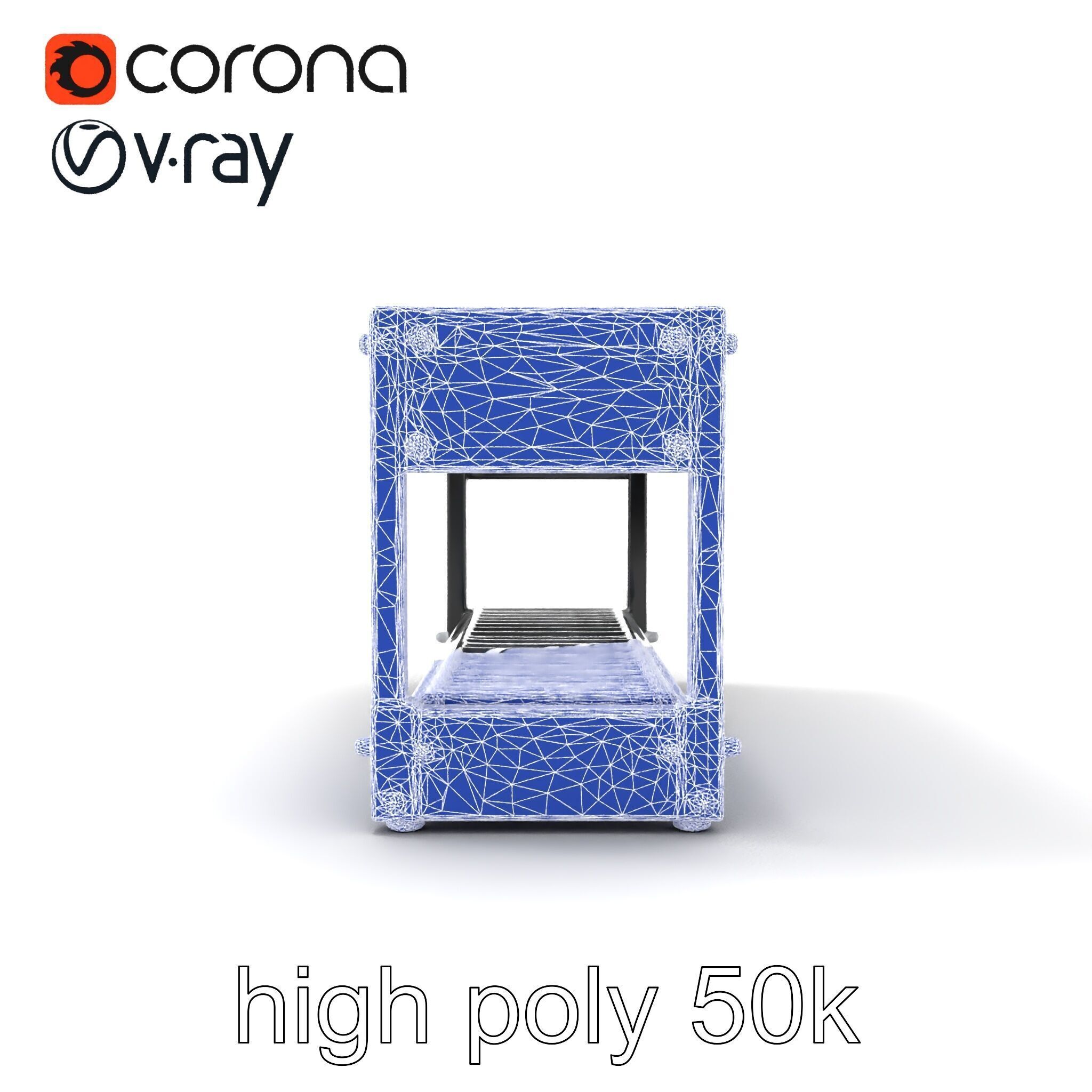 Advanced Conveyor Belt Mechanism Model Pack Low-poly 3D model_12