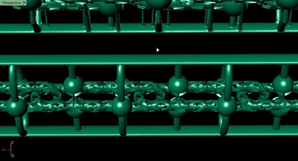 same chain 3 different hollow 3D print model_4