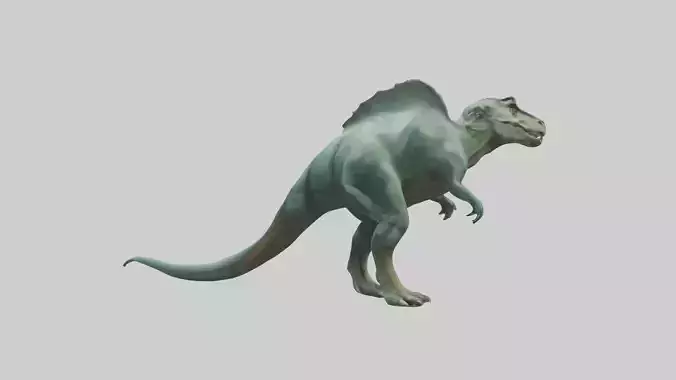 Iguanodon model