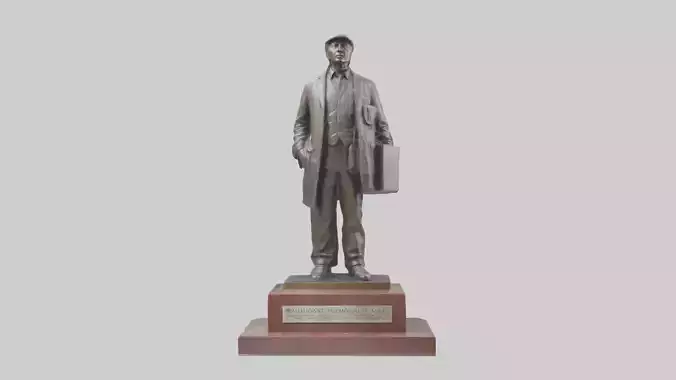 Immigrant Memorial statue model
