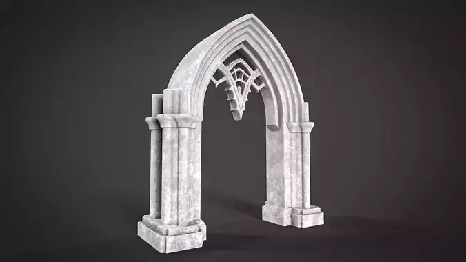 LowPoly Gothic Arc type 1