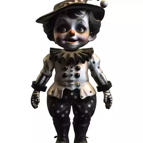 Vintage Pierrot Clown