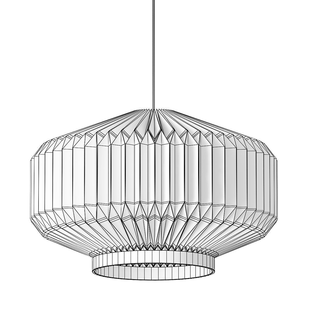 Shibui Pendant Lamp 3D model_4