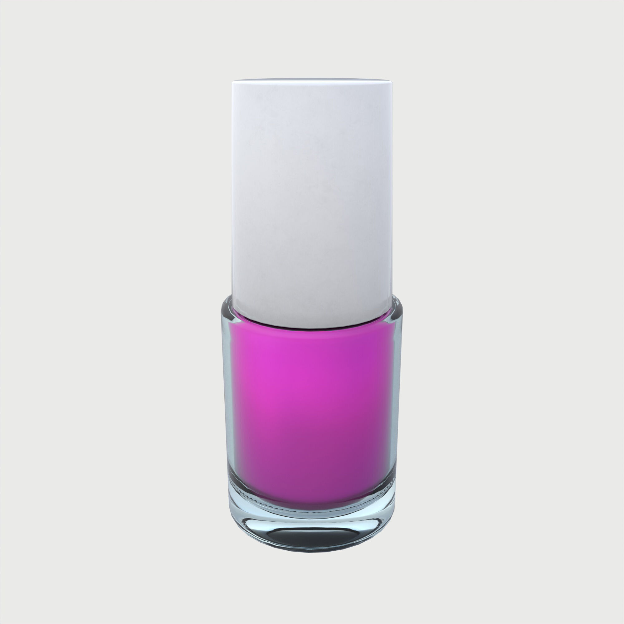 nail polish set 3D model_7
