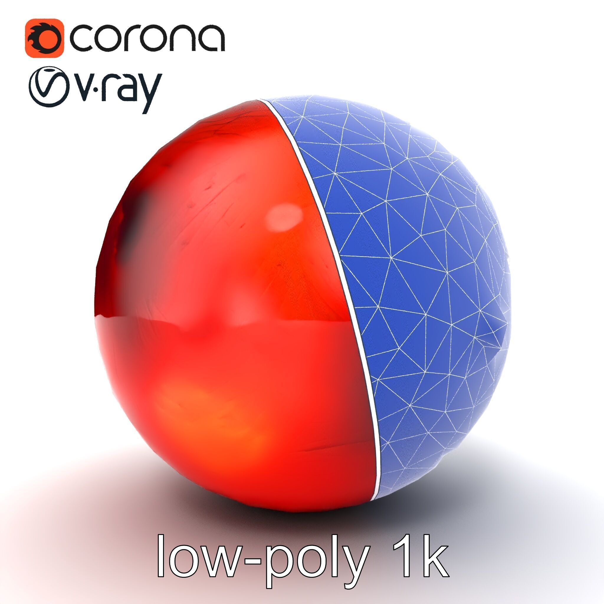 CrimsonCore Molten Planet Model Pack Low-poly 3D model_20