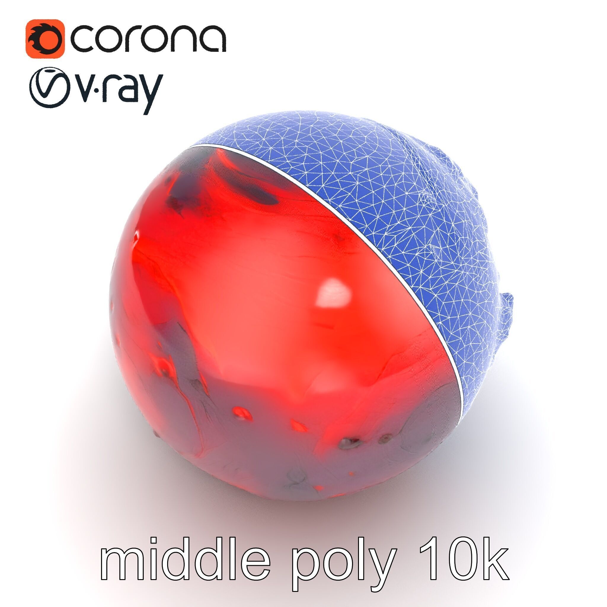 CrimsonCore Molten Planet Model Pack Low-poly 3D model_25