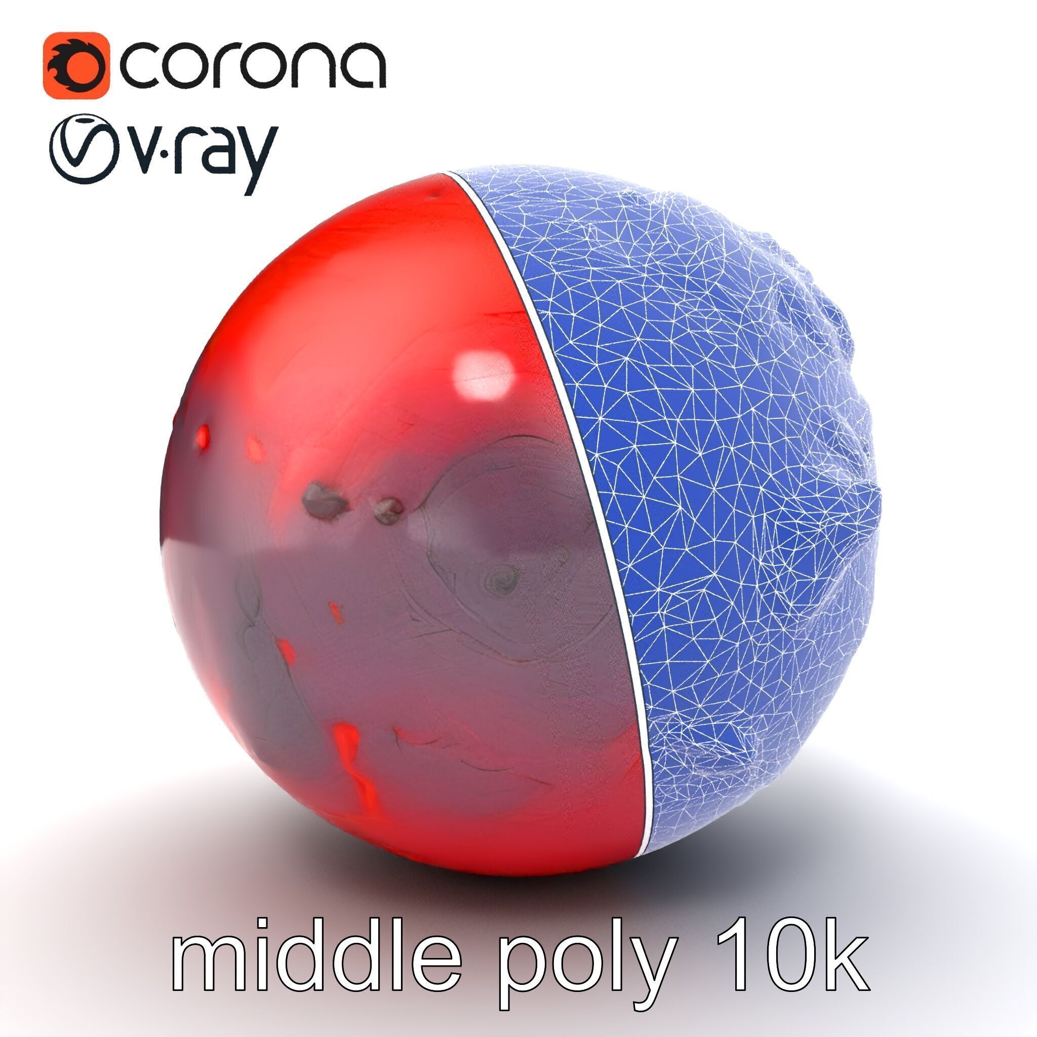 CrimsonCore Molten Planet Model Pack Low-poly 3D model_26