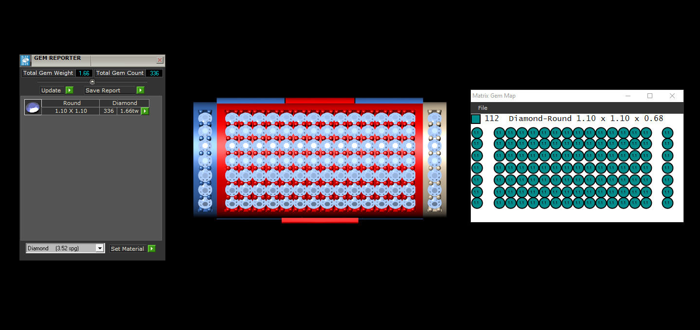 10 mm Diamond Lock Box for Jewelry 3D print model_13