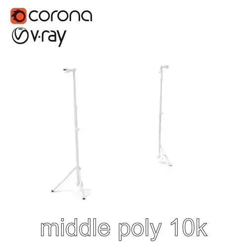 Modular Backdrop Frame System model pack Low-poly 3D model