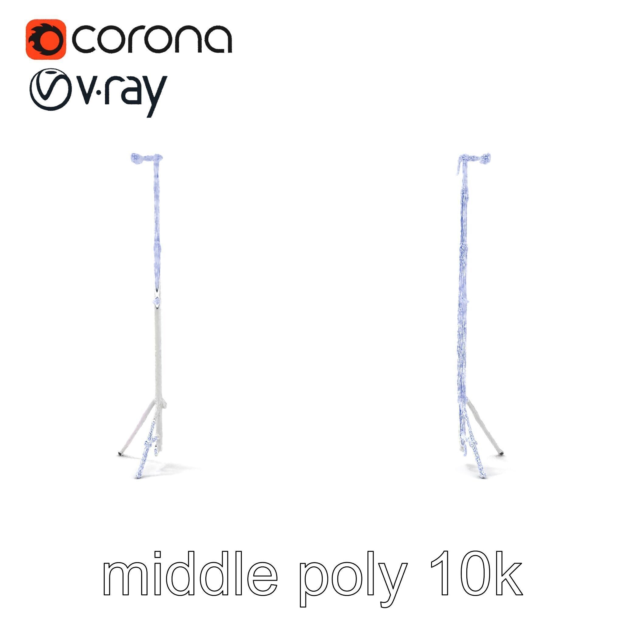 Modular Backdrop Frame System model pack Low-poly 3D model_28