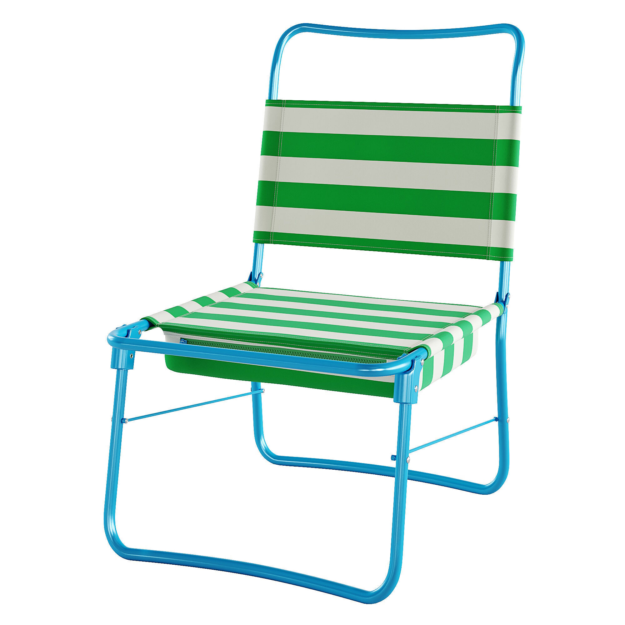Ikea Strandon Beach chair 3D model_1